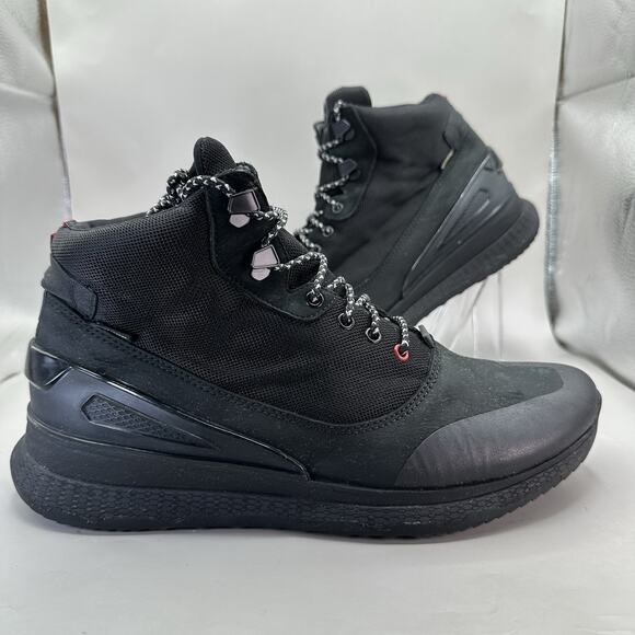 Clarks x Land Rover CLR 53.N HI Gore-Tex Boots Waterproof Men’s 10 Black Hiking - Picture 1 of 10